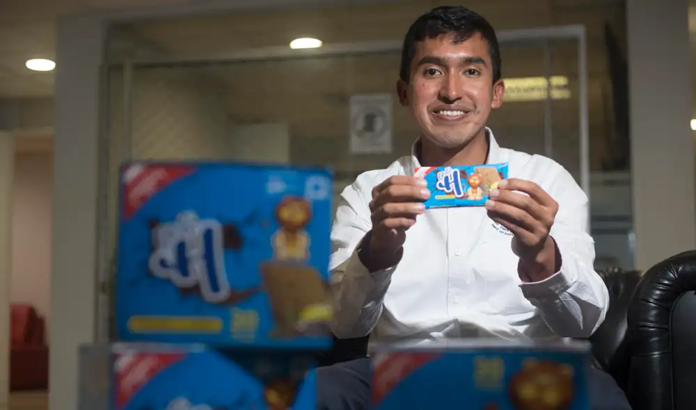 Julio garay ganó concurso de History Channel por la creación de este innovador producto. Foto: La República