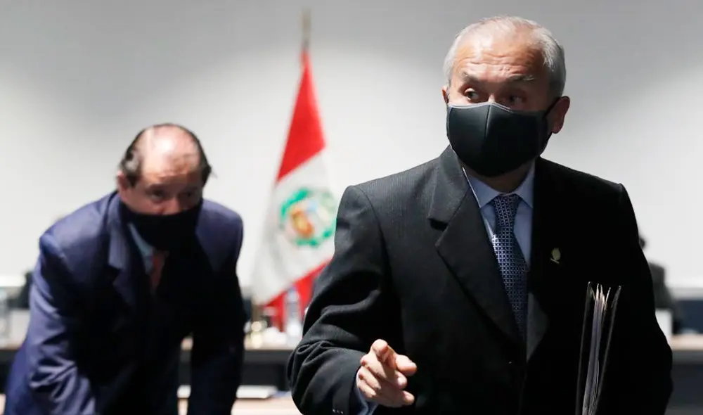 Pedro Chávarry dio sus descargos ante la JNJ el último 13 de enero. Foto: Jorge Cerdán/La República.