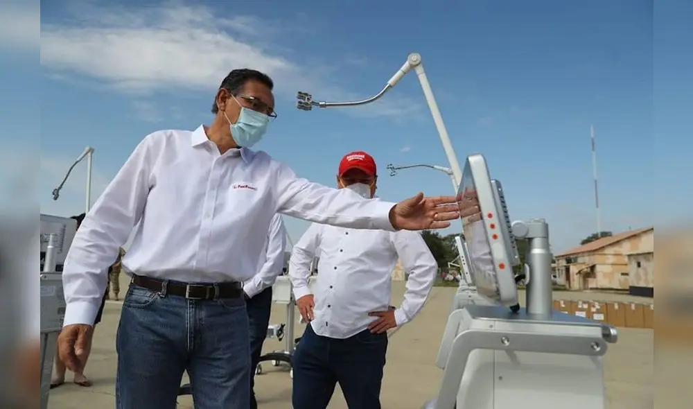 Ventiladores entregados por el presidente Vizcarra fueron distribuidos a lo largo de 2020. Foto: PCM