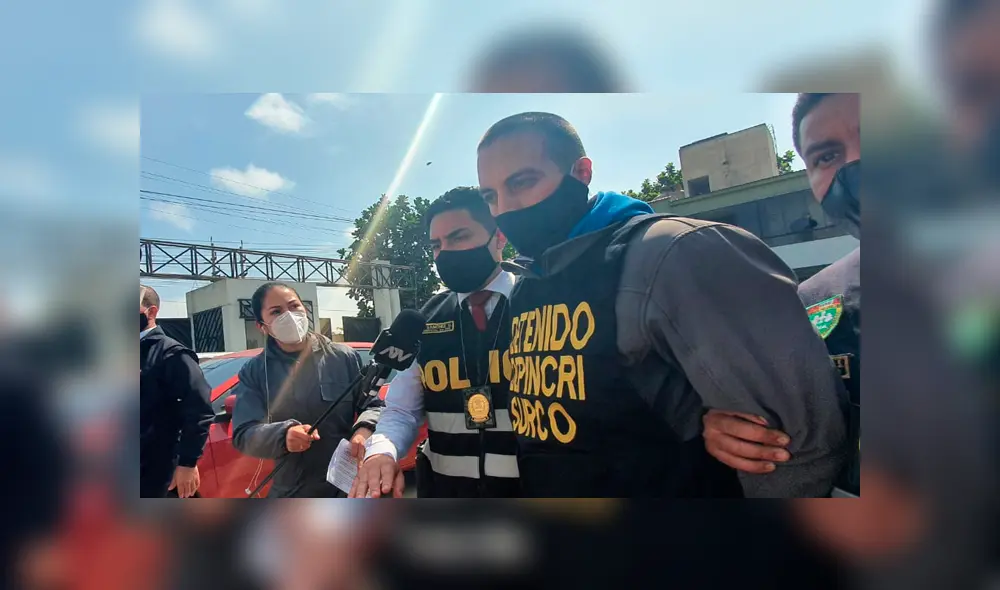 Policías capturaron a homicida el 20 de julio. Foto: Joel Robles / La República.