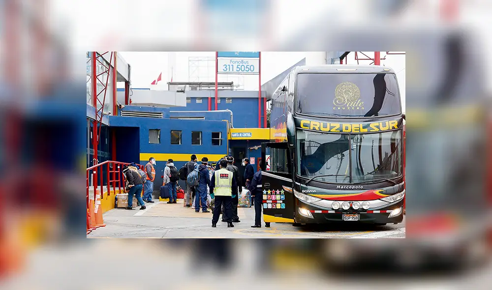Buses interprovinciales continuarán con sus labores. (Foto: Flavio Matos)