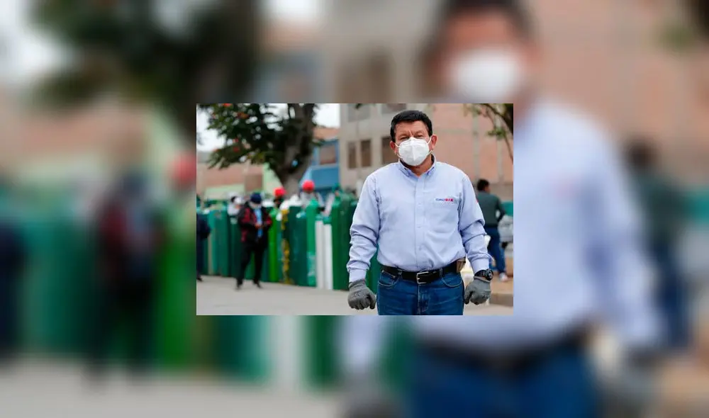 Luis Barsallo pide apoyo policial. Foto: La República Luis Barsallo pide apoyo policial. Foto: La República