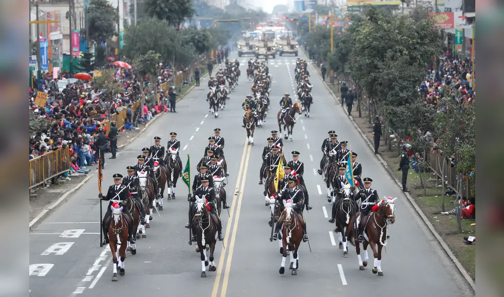 Al igual que en 2020, este año tampoco se realizará el desfile militar, debido a la COVID-19. Foto: Sepres