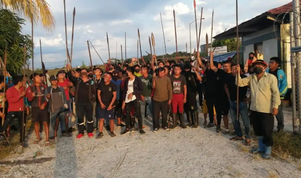 En 2020, cuando hubo represión en el bloqueo del Lote 95, tres indígenas kukama fallecieron. Foto: difusión