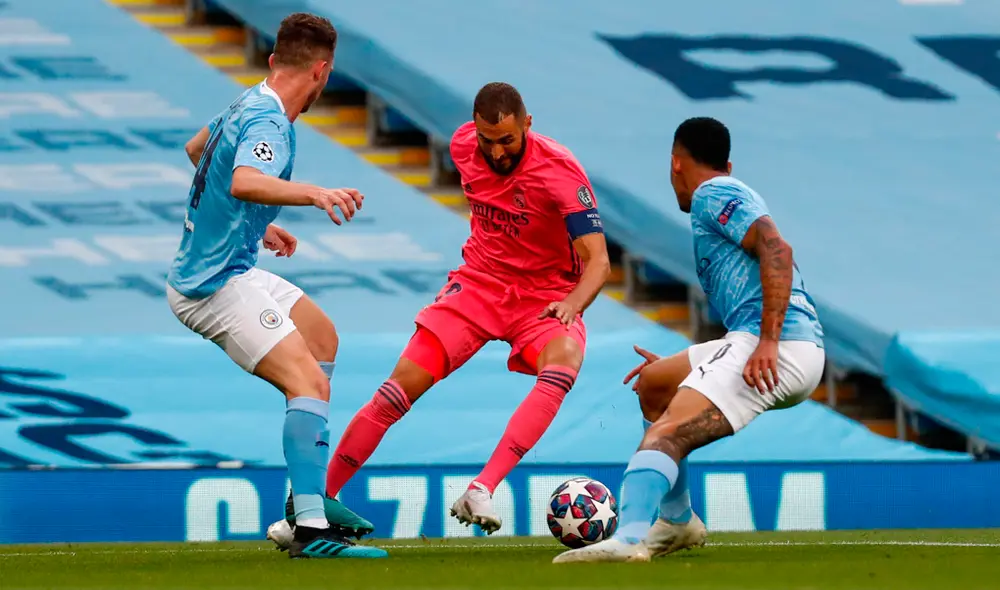 Manchester City y Real Madrid se vieron las caras por última vez en la Champions League en 2020. Foto: Champions League