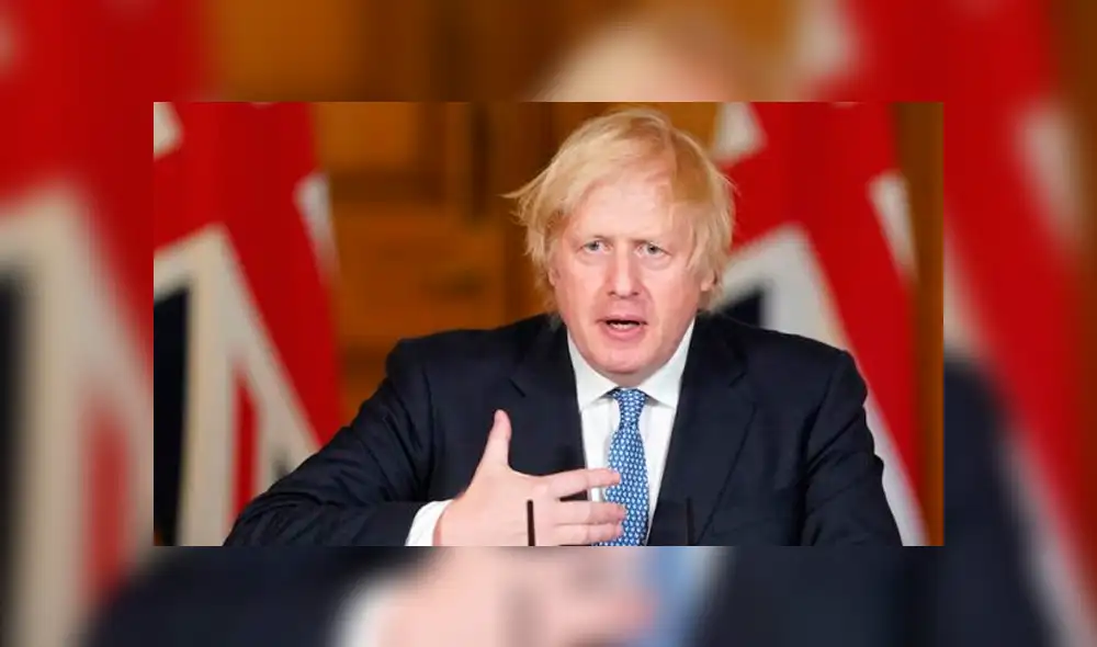Boris Johnson dio positivo a la COVID-19 el 27 de marzo de 2020 y se recuperó en abril de ese año después de haber pasado por UCI. Foto: AFP
