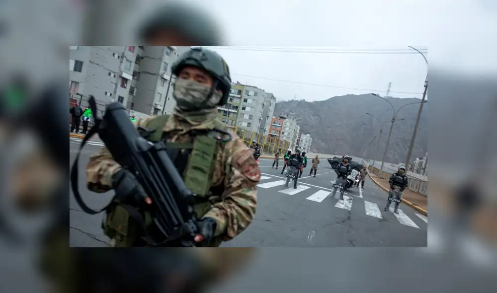 Miembros de las Fuerzas Armadas estarían prestos a apoyar a la PNP durante protestas. Foto: John Reyes/La República Miembros de las Fuerzas Armadas estarían prestos a apoyar a la PNP durante protestas. Foto: John Reyes/La República
