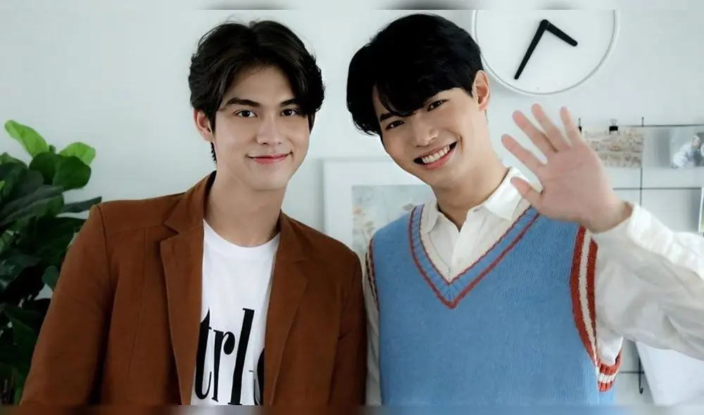 Bright Vachirawit y Win Metawin, protagonistas de 2gether: The series. Foto: GMMTV