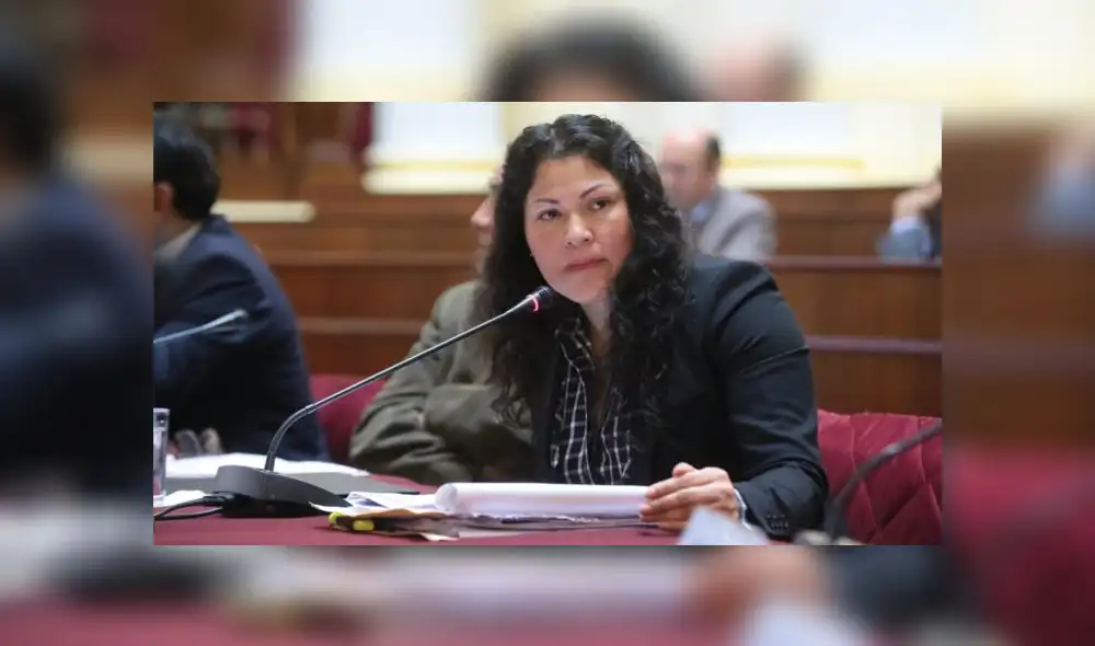 Yesenia Ponce fue congresista de Fuerza Popular y de Peruanos por el Kambio entre el 2016 y 2019. Foto: Congreso