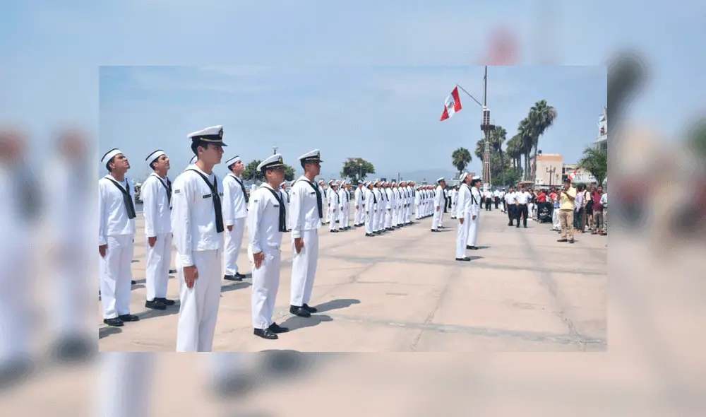 Al finalizar los 5 años de estudio en la escuela, el alumno se gradúa como bachiller en Ciencias Marítimas Navales. Foto: Escuela Naval del Perú/Facebook Al finalizar los 5 años de estudio en la escuela, el alumno se gradúa como bachiller en Ciencias Marítimas Navales. Foto: Escuela Naval del Perú/Facebook