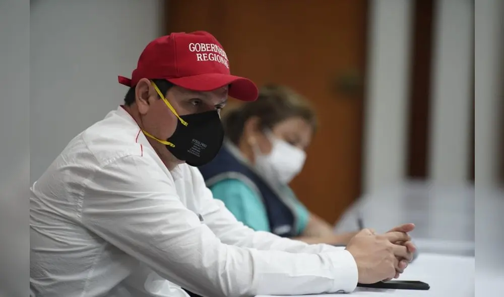 Servando García indicó que se encuentra pendiente de la investigación por Torres Saravia. Foto: GORE Piura