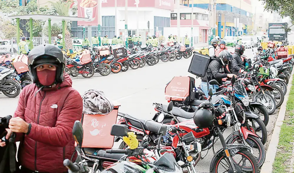 El sondeo dio cuenta de que los socios repartidores y conductores utilizan las plataformas de movilidad y de delivery por su deseo de ser independientes (37%). Foto: difusión