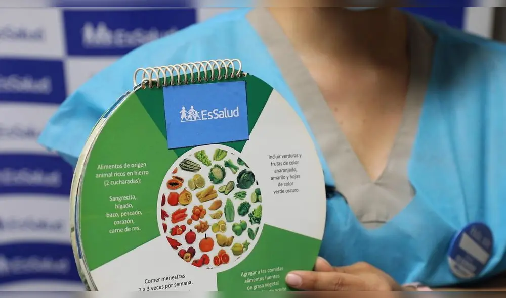 Tabla de nutrición para una alimentación saludable. Créditos: Minsa. Tabla de nutrición para una alimentación saludable. Créditos: Minsa.