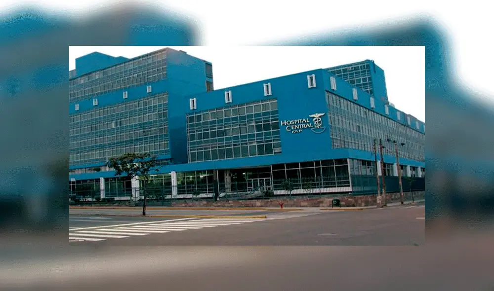 El paciente con cáncer se encuentra hospitalizado en el Hospital Central FAP. Foto: Hospital Central FAP/Facebook