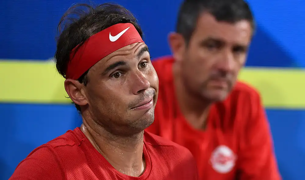 Nadal también explicó por qué no llegó a debutar en la ATP Cup. Foto: AFP