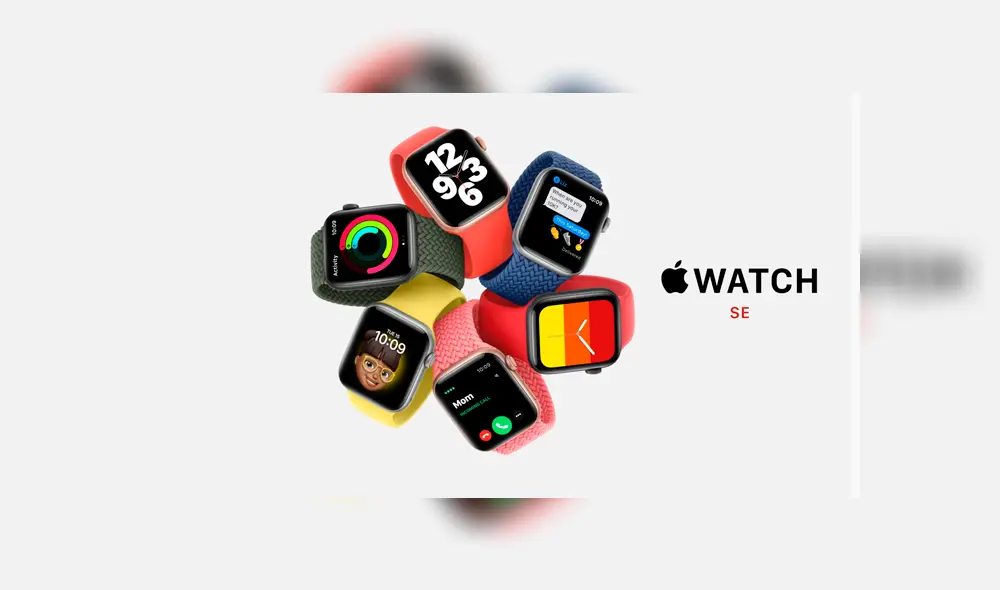 El Apple Watch SE y su Series 6 han fomentado que dicho mercado siga creciendo a un ritmo muy saludable. Foto: Apple