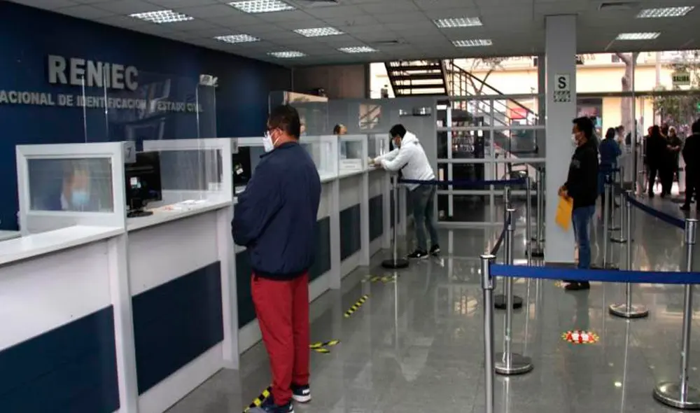 Reniec atenderá con todas las medidas sanitarias por el nuevo coronavirus. Foto: Reniec Reniec atenderá con todas las medidas sanitarias por el nuevo coronavirus. Foto: Reniec