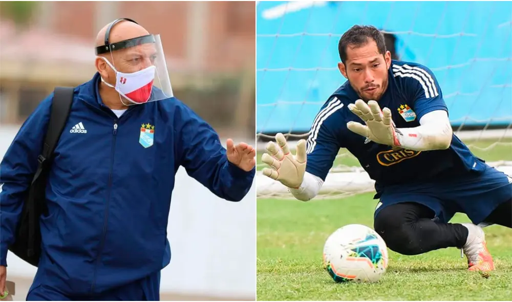 Mosquera solo dirigió a Álvarez en un partido. Foto: Sporting Cristal