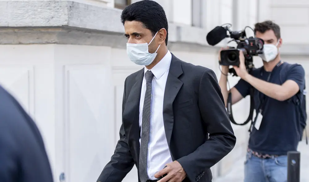 Nasser Al-Khelaifi es presidente del PSG desde el 2011. Foto: AFP Nasser Al-Khelaifi es presidente del PSG desde el 2011. Foto: AFP