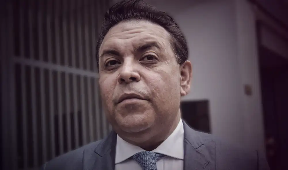 Conductor de TV vistió polo de Fuerza Popular y anunció su respaldo en su programa del último sábado. Foto: Jenny Valdivia