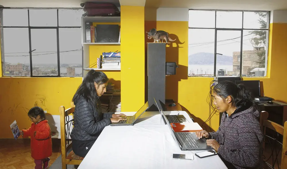 En caso el teletrabajador utilice sus propios equipos de trabajo, deberá ser recompensado por su empleador siempre y cuando labore en el sector privado. Foto: Juan Carlos Cisneros