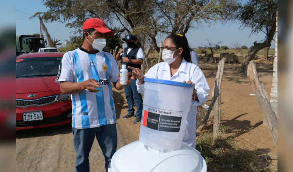 La contaminación del agua en el distrito de Pacora sigue afectando a los pobladores. Foto: difusión La contaminación del agua en el distrito de Pacora sigue afectando a los pobladores. Foto: difusión