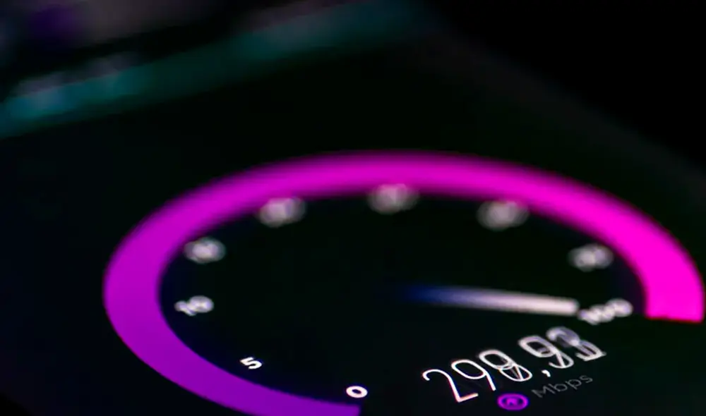 Los test de velocidad de internet brindan cifras bastante precisas. Foto: Geeknetic. Los test de velocidad de internet brindan cifras bastante precisas. Foto: Geeknetic.