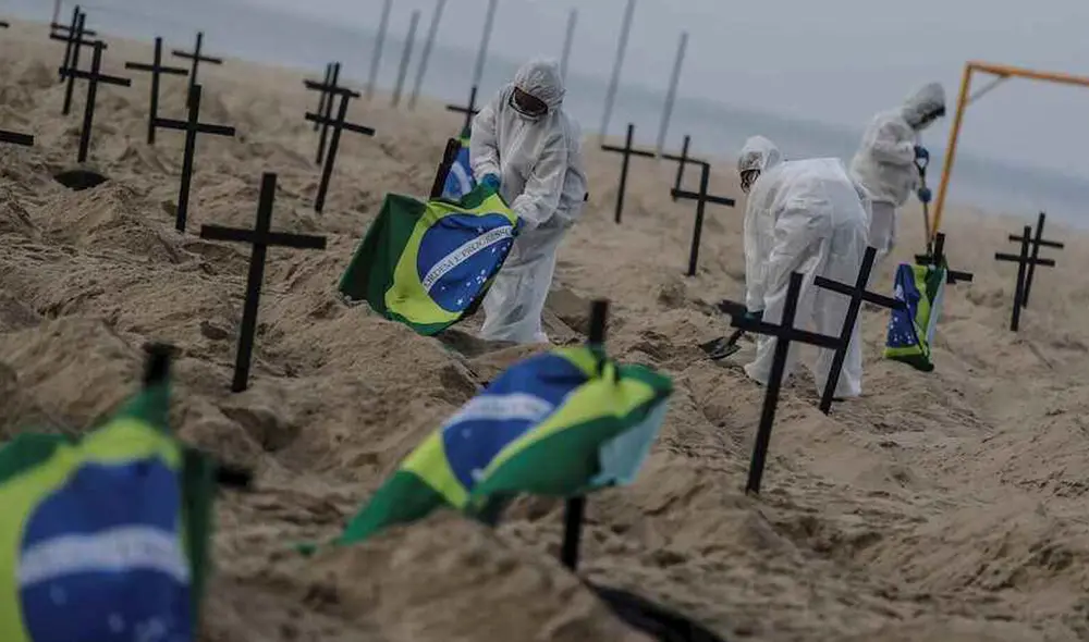 Brasil es uno de los países más afectados por la pandemia en el continente y en el mundo. Foto: EFE Brasil es uno de los países más afectados por la pandemia en el continente y en el mundo. Foto: EFE