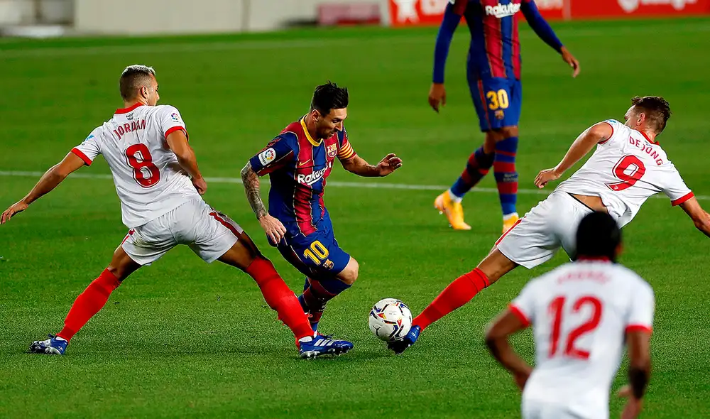 FC Barcelona y Sevilla juegan este miércoles por la semifinal de la Copa del Rey. Foto: EFE
