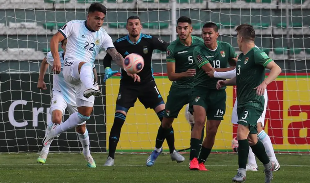 Argentina y Bolivia se enfrentarán en la cancha del estadio Arena Pantanal por el Grupo A de la Copa América. Foto: EFE