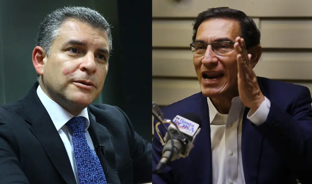 Rafael Vela aseguró que hay evidencia de obstrucción y de peligro de fuga en el caso de Martín Vizcarra. Foto: composición / La República