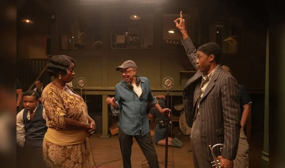 La madre del blues, película con Viola Davis y Chadwick Boseman. Foto: Netflix