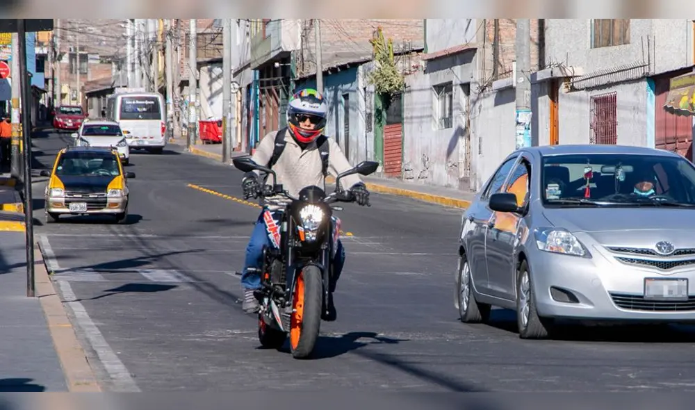 De los 40 intervenidos, cuatro no tenían licencia de conducir. Foto: referencial/Municipalidad de Arequipa