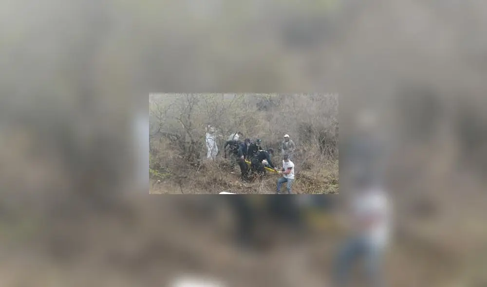 Cuerpo fue rescatado y trasladado a la morgue de Trujillo. Foto: La República Cuerpo fue rescatado y trasladado a la morgue de Trujillo. Foto: La República