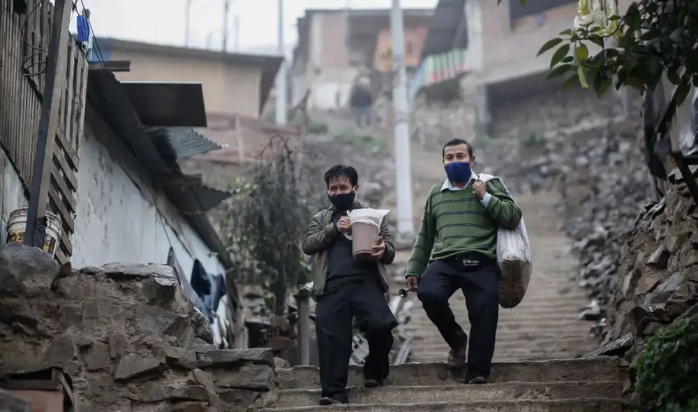 San Juan de Miraflores es uno de los cinco distritos que presenta desnutrición crónica infantil, problemas de anemia, y de hacinamiento en las viviendas. Foto: Antonio Melgarejo/La República