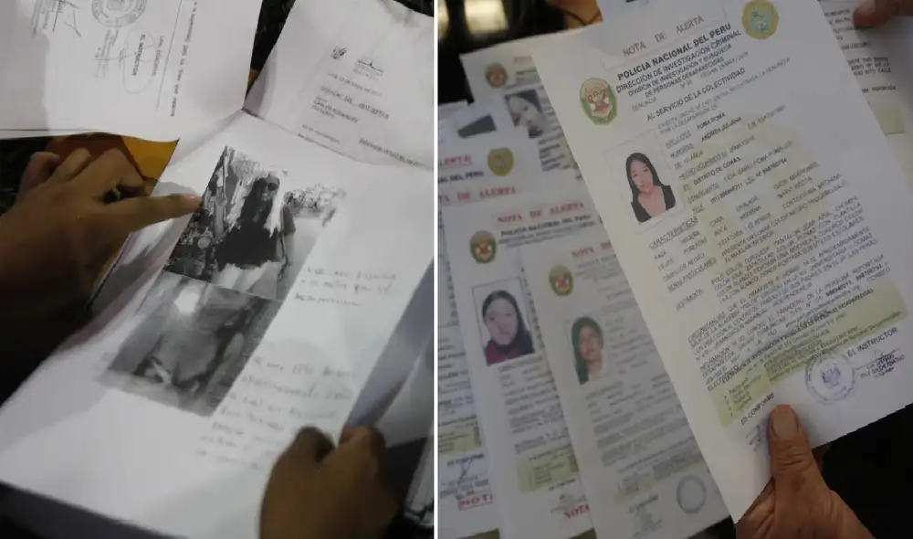 Según cifras de la Policía Nacional del Perú (PNP), se recibieron 5.867 denuncias por desaparición de mujeres en todo su ciclo de vida durante el primer semestre del 2022. Foto: composición LR