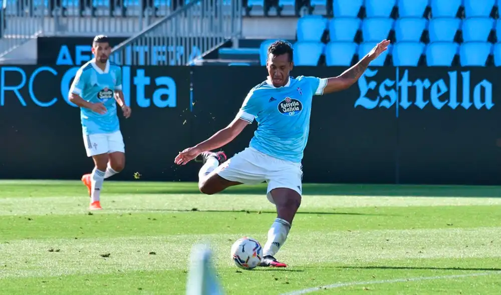 Tapia tiene contrato con el Celta hasta mediados del 2024. Foto: EFE