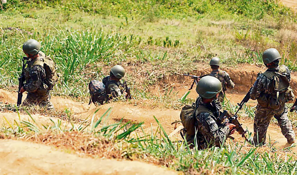Comando de las Fuerzas Armadas indicó que operativo fue coordinado con el Ministerio Público. Foto: Andina