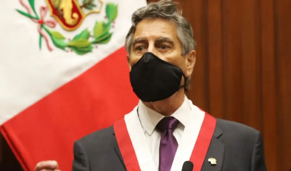 Francisco Sagasti asumió el Gobierno de transición y emergencia en noviembre de 2020. Foto: Congreso