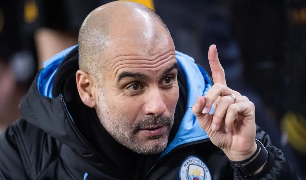 Pep Guardiola amplió su contrato hasta el 2023 con el Manchester City. Foto: EFE Pep Guardiola amplió su contrato hasta el 2023 con el Manchester City. Foto: EFE