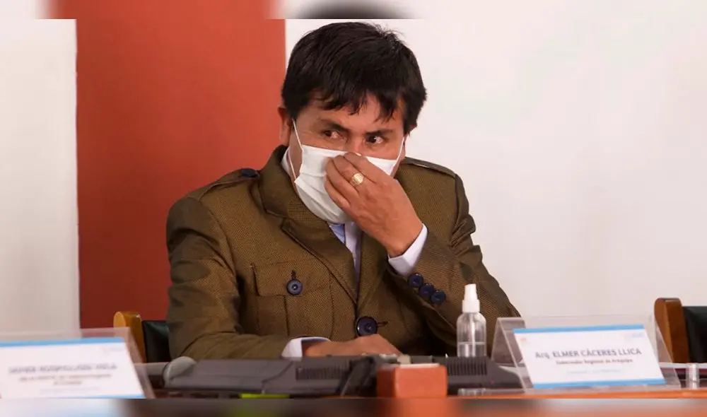 Gobernador de Arequipa Elmer Cáceres Llica tiene 3 días para apelar sentencia. Foto: Oswald Charca
