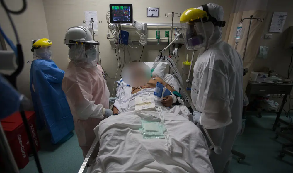 Más de 1.000 personas internadas por COVID-19 reciben ventilación mecánica en UCI. Foto: Antonio Melgarejo / La República Más de 1.000 personas internadas por COVID-19 reciben ventilación mecánica en UCI. Foto: Antonio Melgarejo / La República