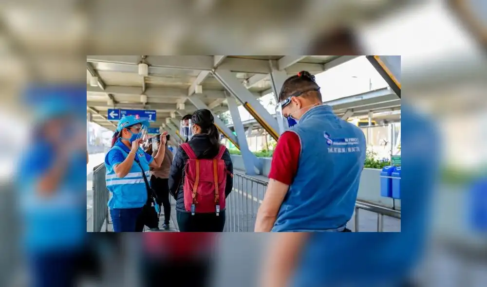Orientadores resguardan cumplimiento de protocolos. Foto: ATU
