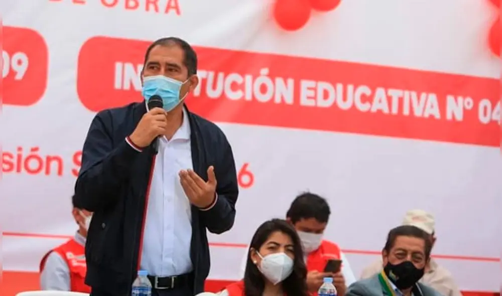 Gobernador actualmente se encuentra recluido en el penal de Hauraz. Foto: Andina