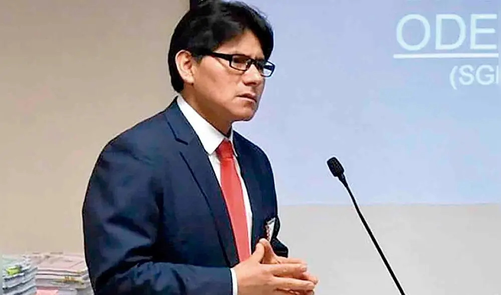 El fiscal Montoro fue quien expuso los argumentos a fin de que el juez Chávez decida en los próximos días si lo declara procedente. Foto: difusión El fiscal Montoro fue quien expuso los argumentos a fin de que el juez Chávez decida en los próximos días si lo declara procedente. Foto: difusión