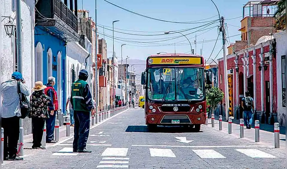 Arequipeños esperan que proyecto de tranvía se concrete. Foto: La República