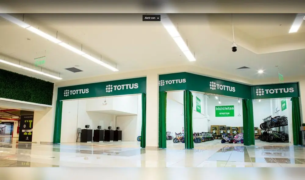 Reto fue grabado en una de las tiendas de Tottus. Foto: Tottus