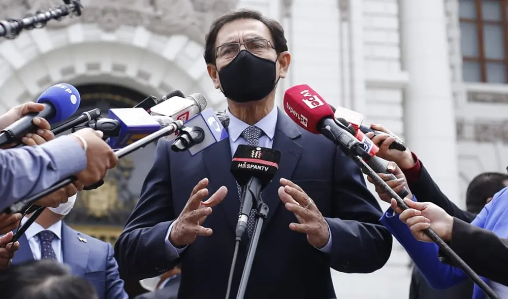 Martín Vizcarra confirmó que fue voluntario para las pruebas de la vacuna de Sinopharm. Foto: Marco Cotrina / La República Martín Vizcarra confirmó que fue voluntario para las pruebas de la vacuna de Sinopharm. Foto: Marco Cotrina / La República