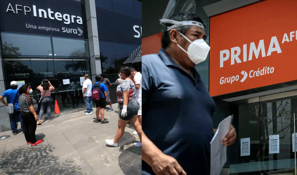 Unos 2 millones 900 mil afiliados solicitaron retirar hasta 2.000 soles de su AFP. Foto: composición / Andina / La República