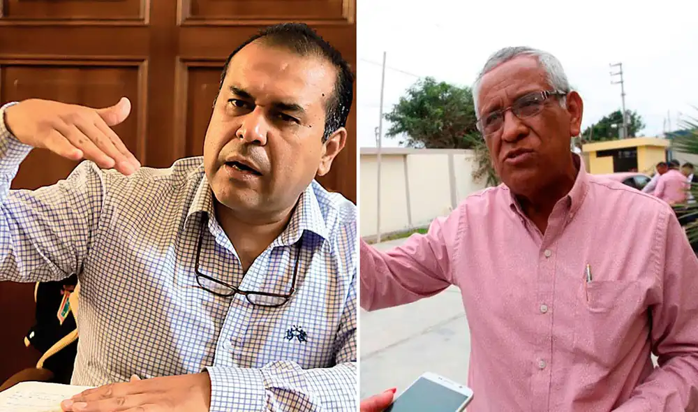 Marcos Gasco (izquierda) cuestionó a Anselmo Lozano (derecha). Foto: composición La República